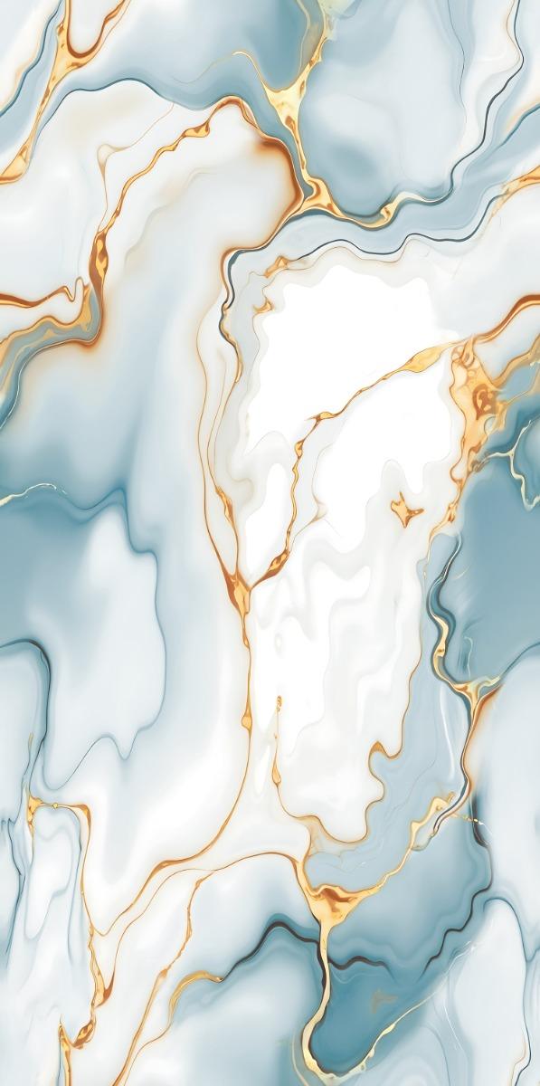 Glossy Finish DR Molten Gold Aqua Endless Gloss Glazed Vitrified Tiles 600x1200 mm