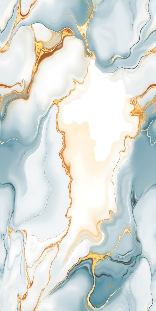 Glossy Finish DR Molten Gold Aqua Endless Gloss Glazed Vitrified Tiles 600x1200 mm