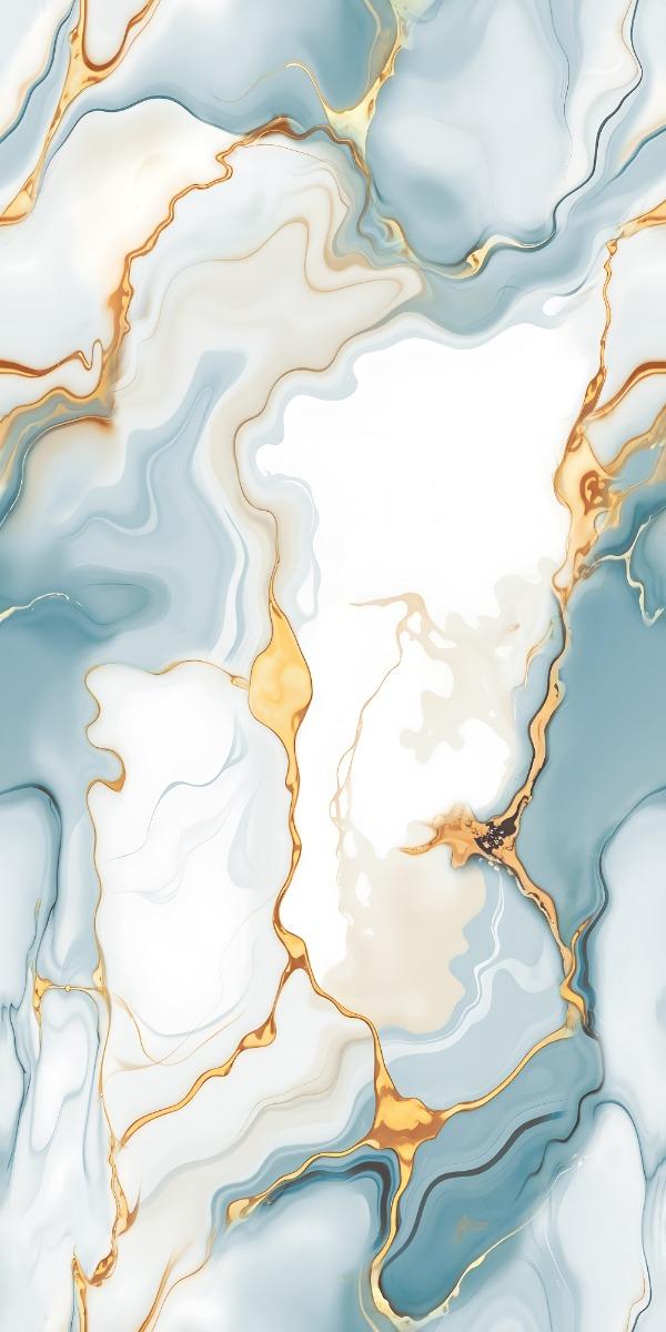 Glossy Finish DR Molten Gold Aqua Endless Gloss Glazed Vitrified Tiles 600x1200 mm