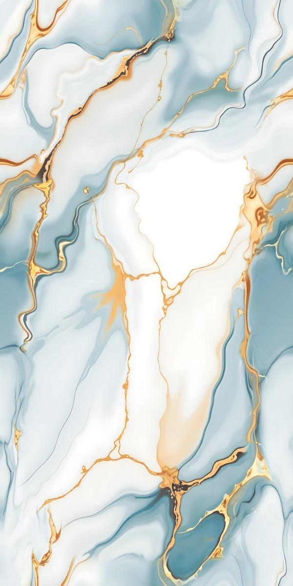 Glossy Finish DR Molten Gold Aqua Endless Gloss Glazed Vitrified Tiles 600x1200 mm