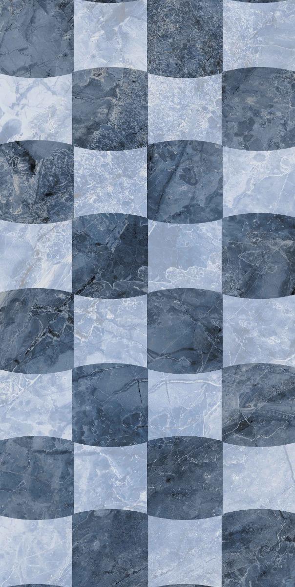 DR Super Gloss Decor Mosaic Blue Stone