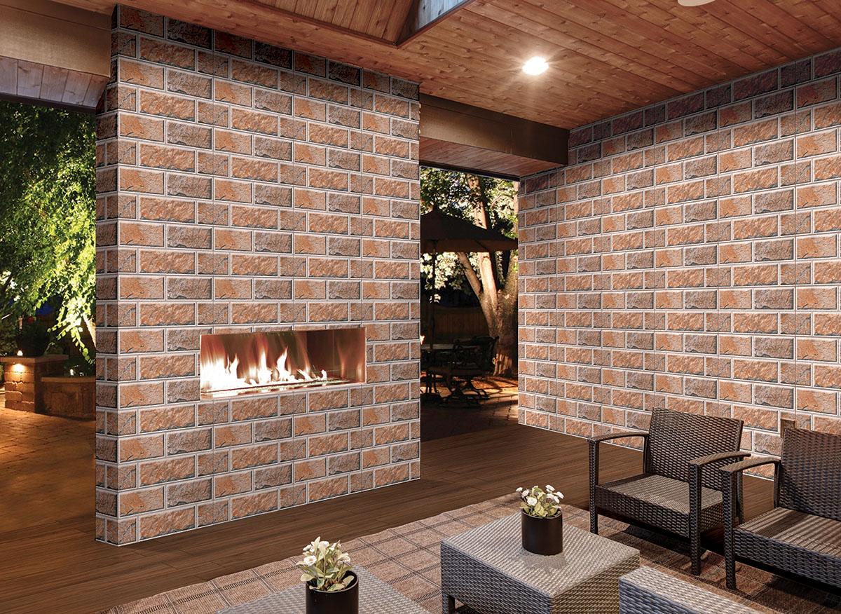 Matte Finish EHM Castle Beige Ceramic tile 300x600 mm
