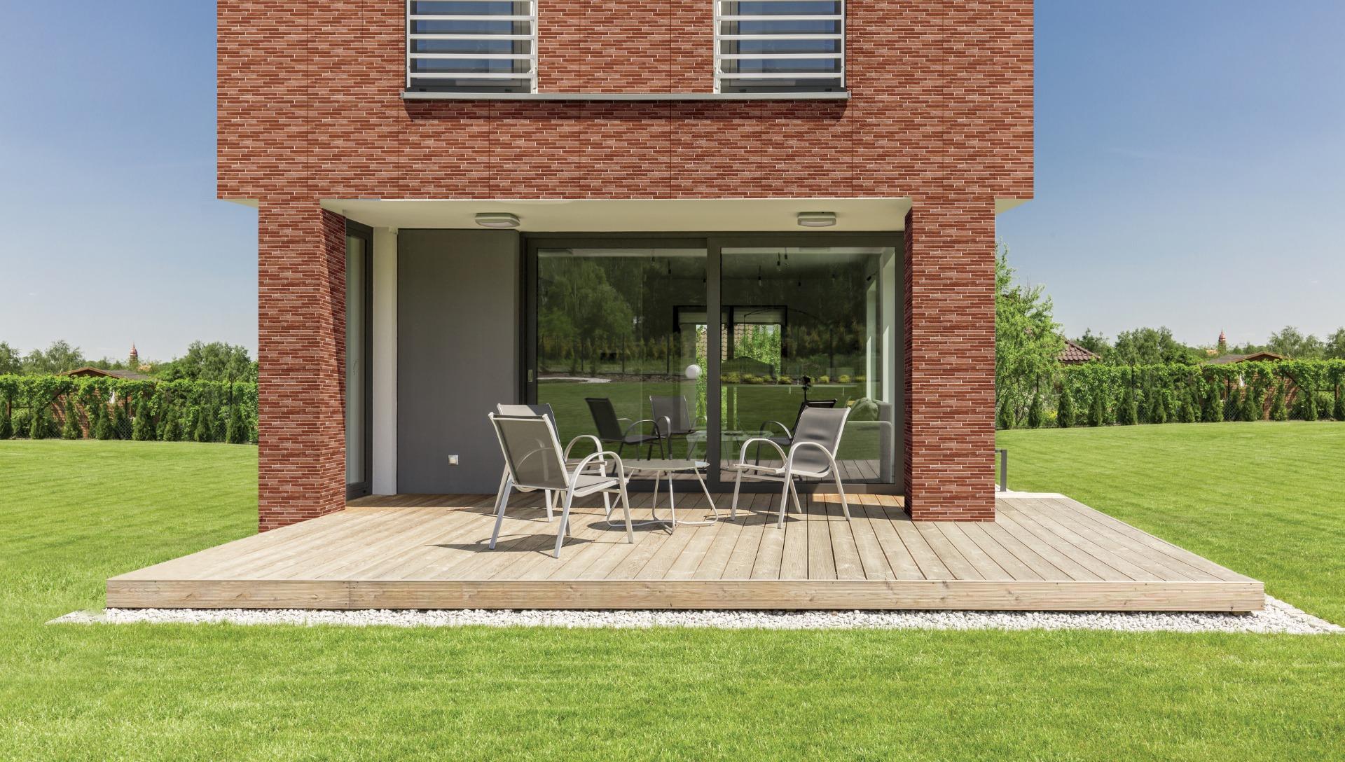 Matte Finish EHM Stacked Stone Cotto Ceramic tile 300x600 mm