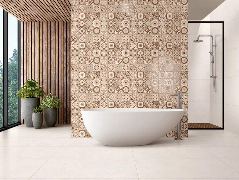 Emboss Gloss Moroccan Art Brown