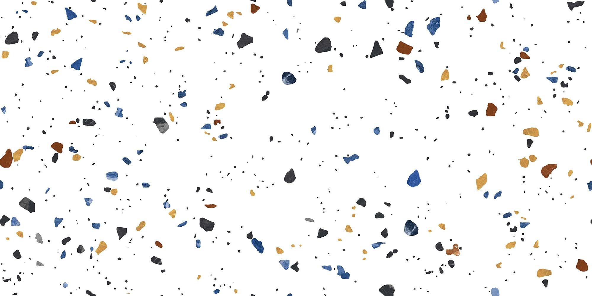 Carving Finish Festive Breeze Terrazzo Carving Vitrified tile 600x1200 mm