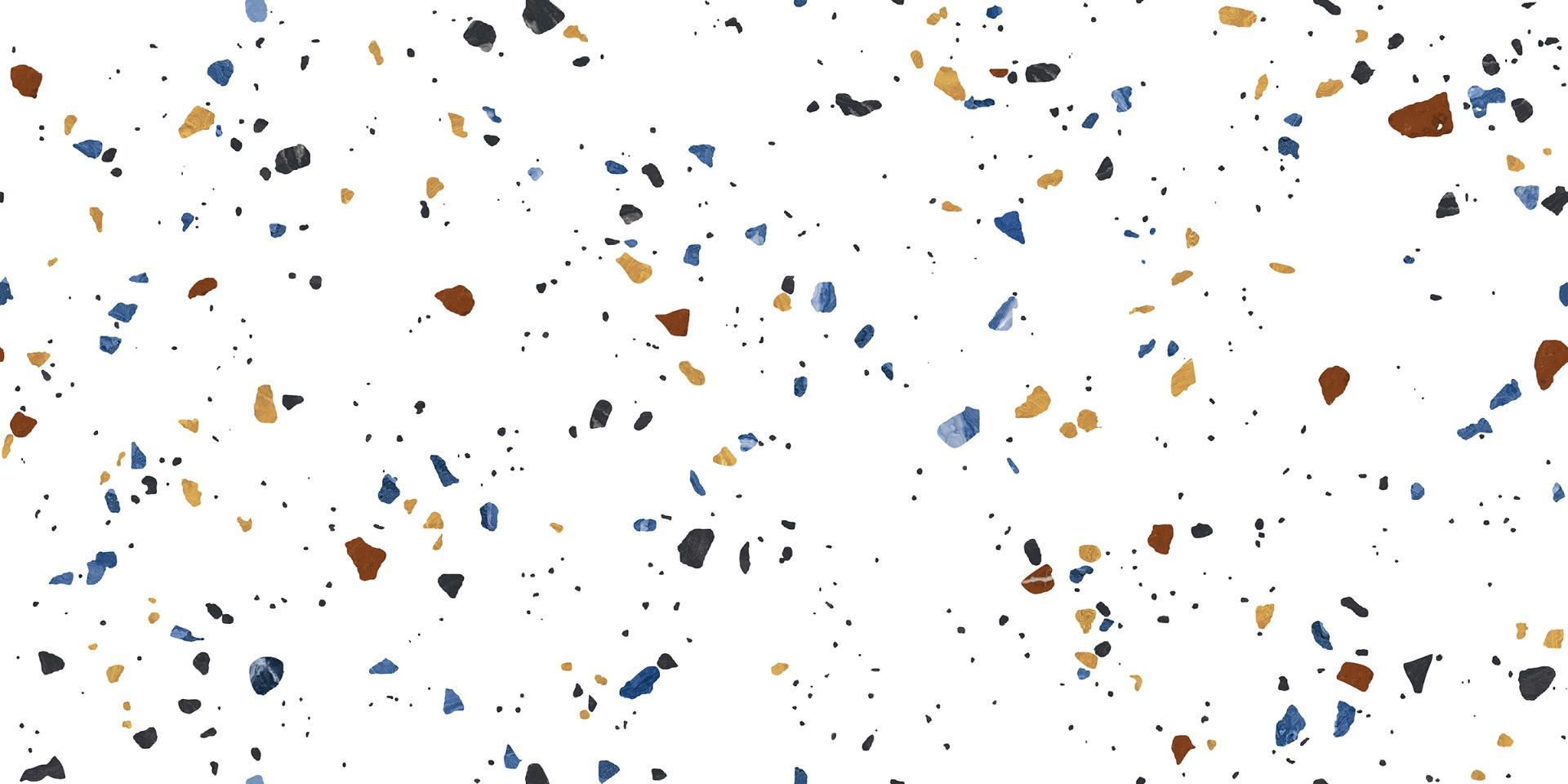 Carving Finish Festive Breeze Terrazzo Carving Glazed Vitrified Tiles 600x1200 mm