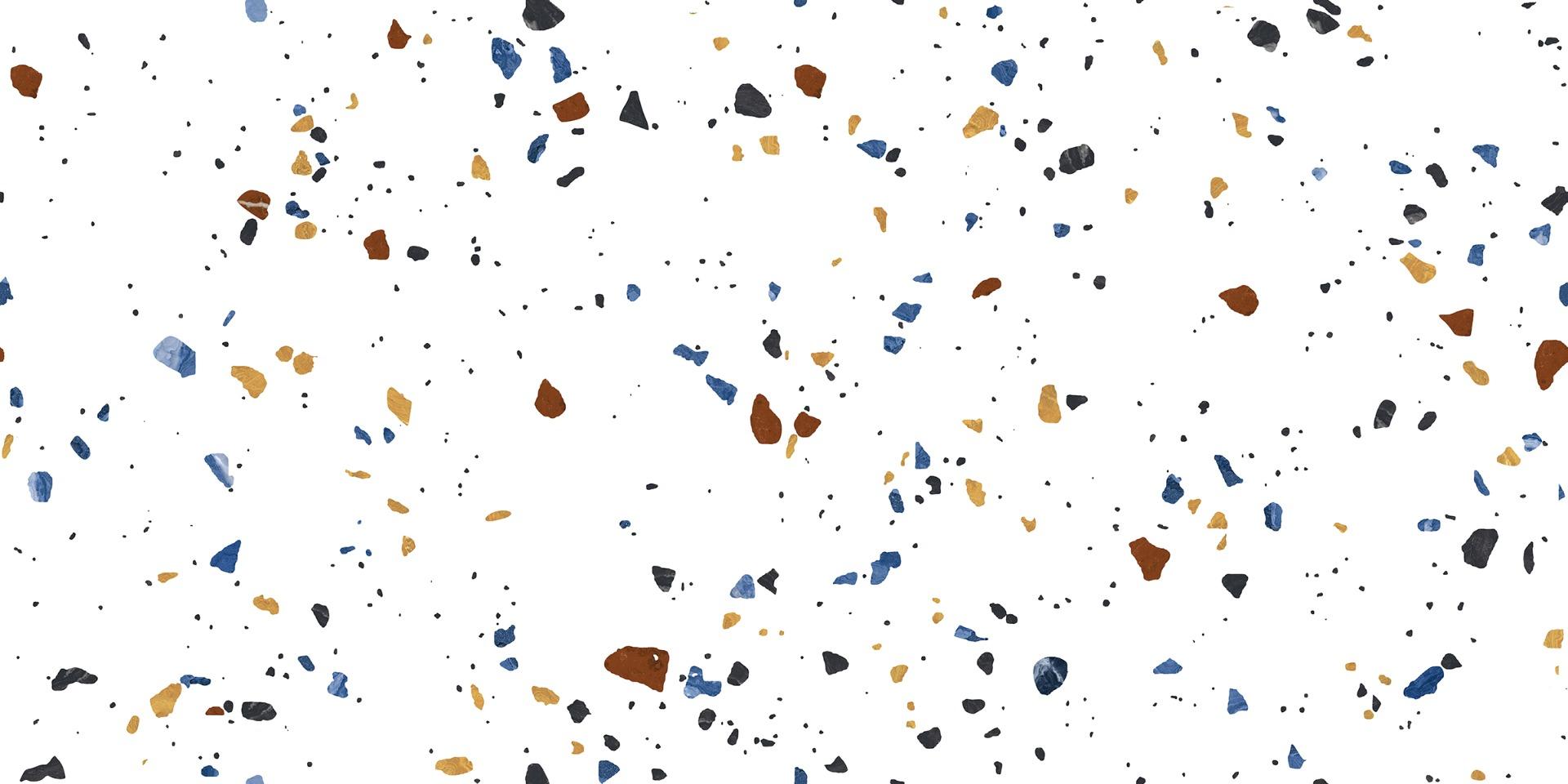 Carving Finish Festive Breeze Terrazzo Carving Glazed Vitrified Tiles 600x1200 mm