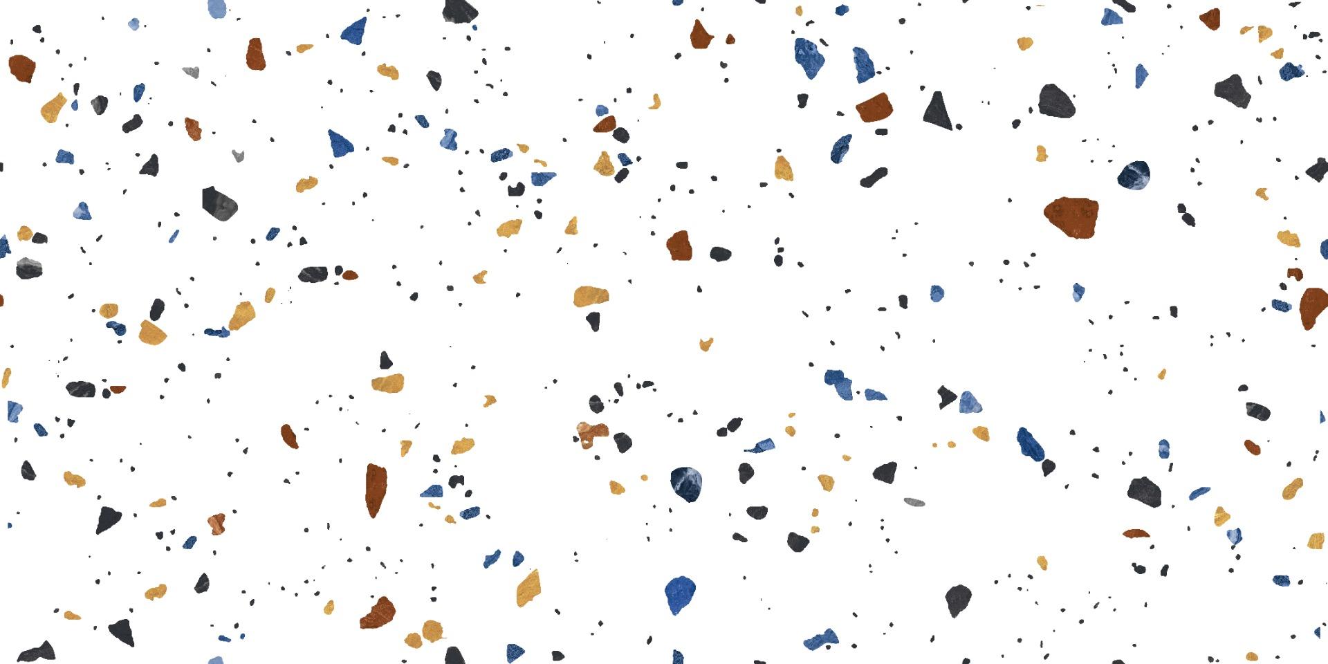 Carving Finish Festive Breeze Terrazzo Carving Glazed Vitrified Tiles 600x1200 mm