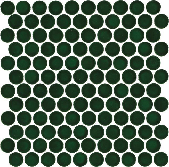 Glossy Finish Forest Gloss 3D Coin Ceramic tile 320x330 mm