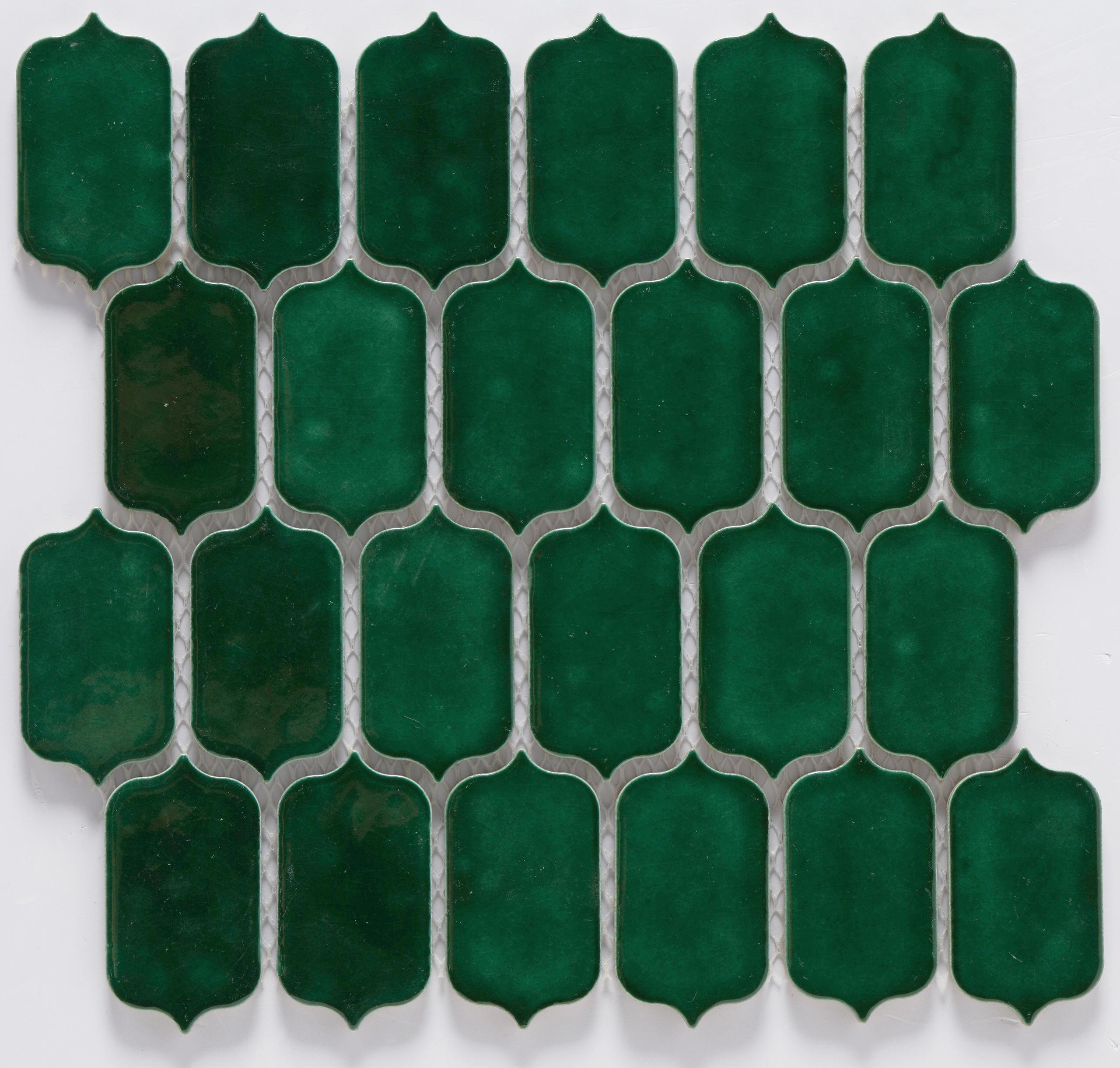 Glossy Finish Forest Gloss 3D Lantern Ceramic tile 260x265 mm