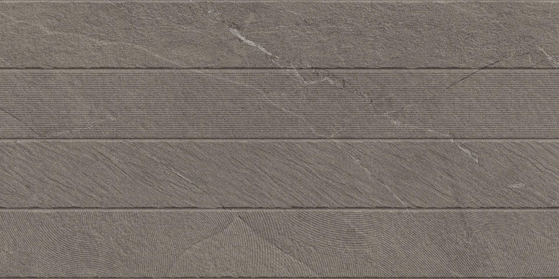 Matte Finish Fossil Strip Punch Porcelain tile 600x1200 mm