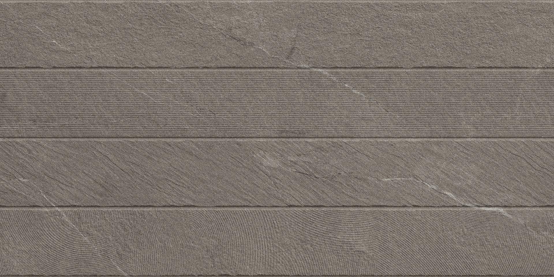 Matte Finish Fossil Strip Punch Porcelain tile 600x1200 mm