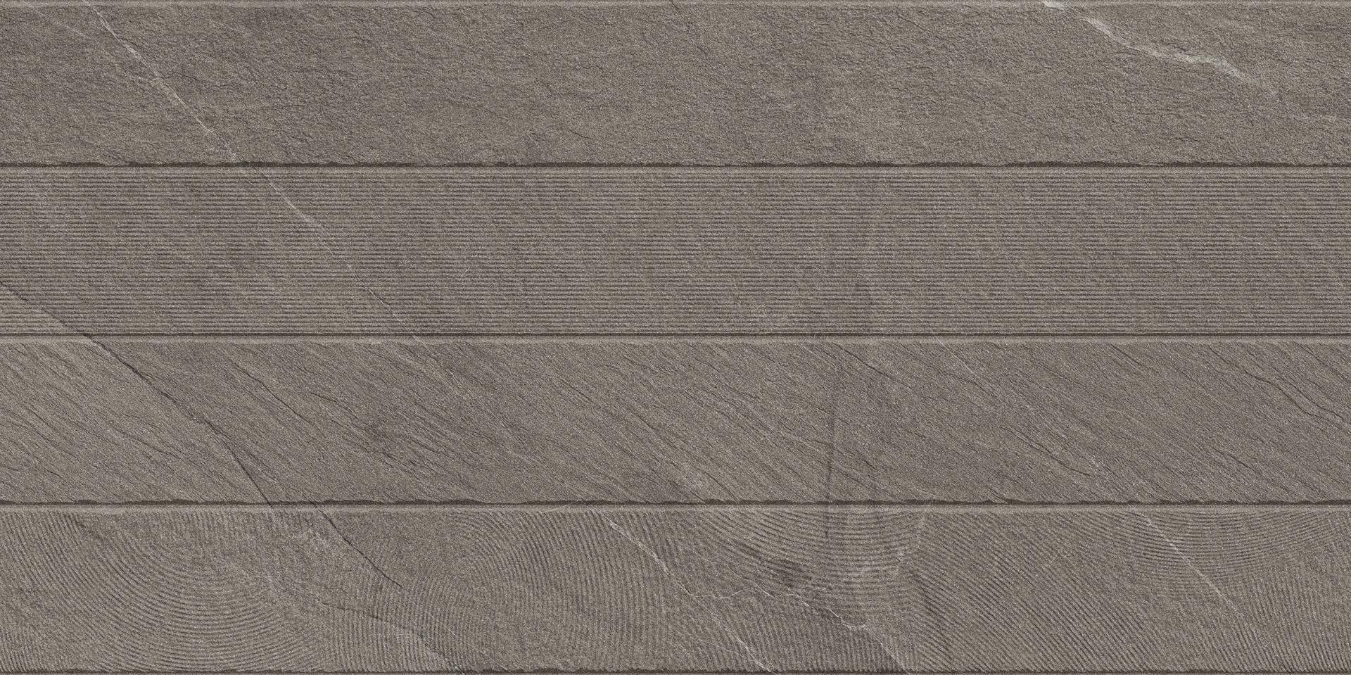 Matte Finish Fossil Strip Punch Porcelain tile 600x1200 mm