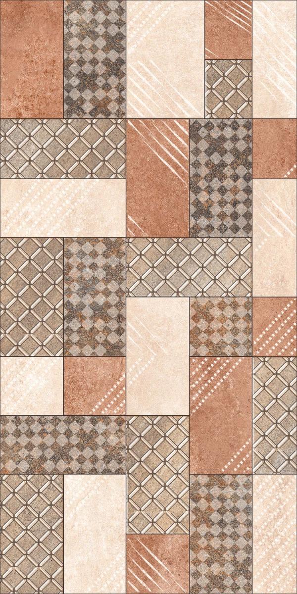 Matte Finish Frames Sorrento Wallpaper Highlighter tile 600x1200 mm