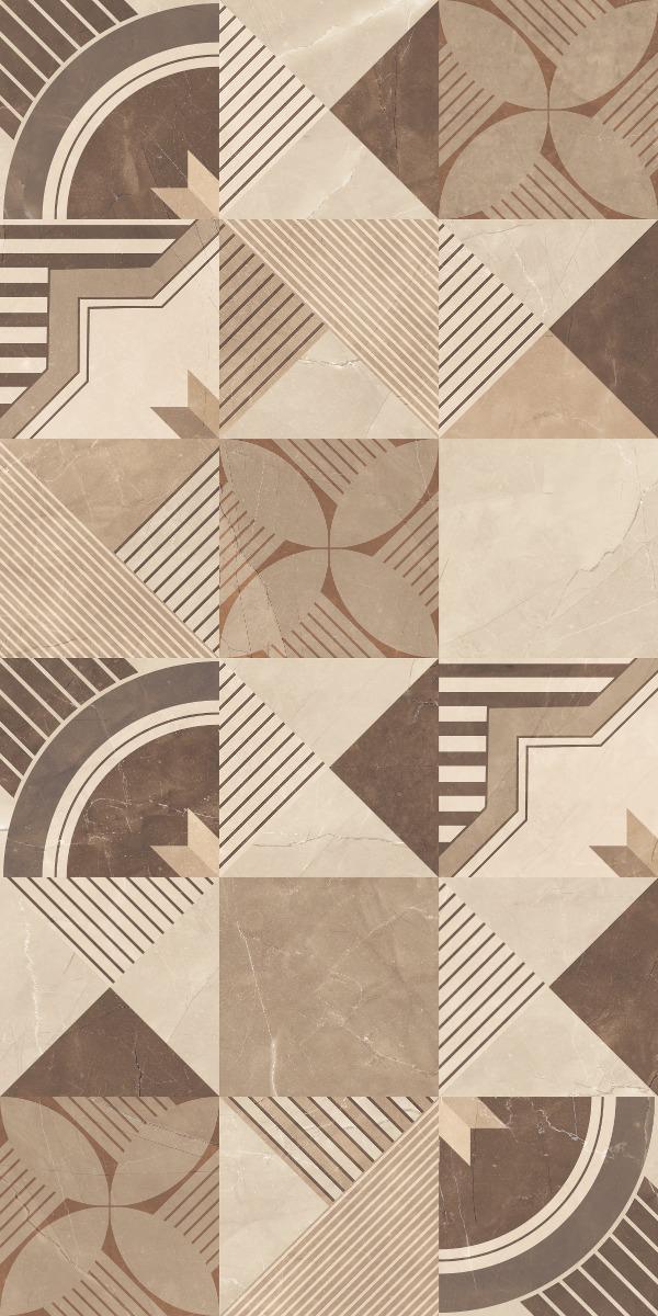 Geo Sabbia Mosaic Wallpaper