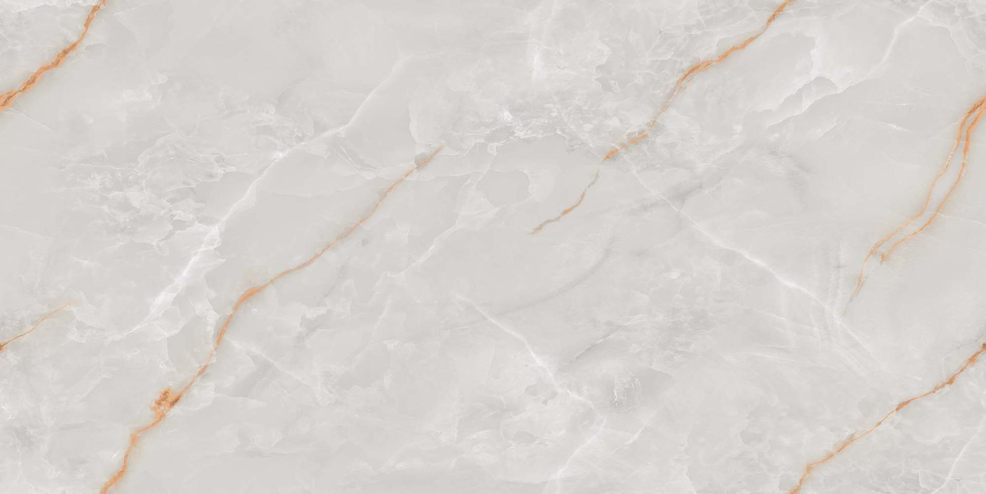 Glossy Finish Gold Streak Onyx Endless Gloss Vitrified tile 600x1200 mm