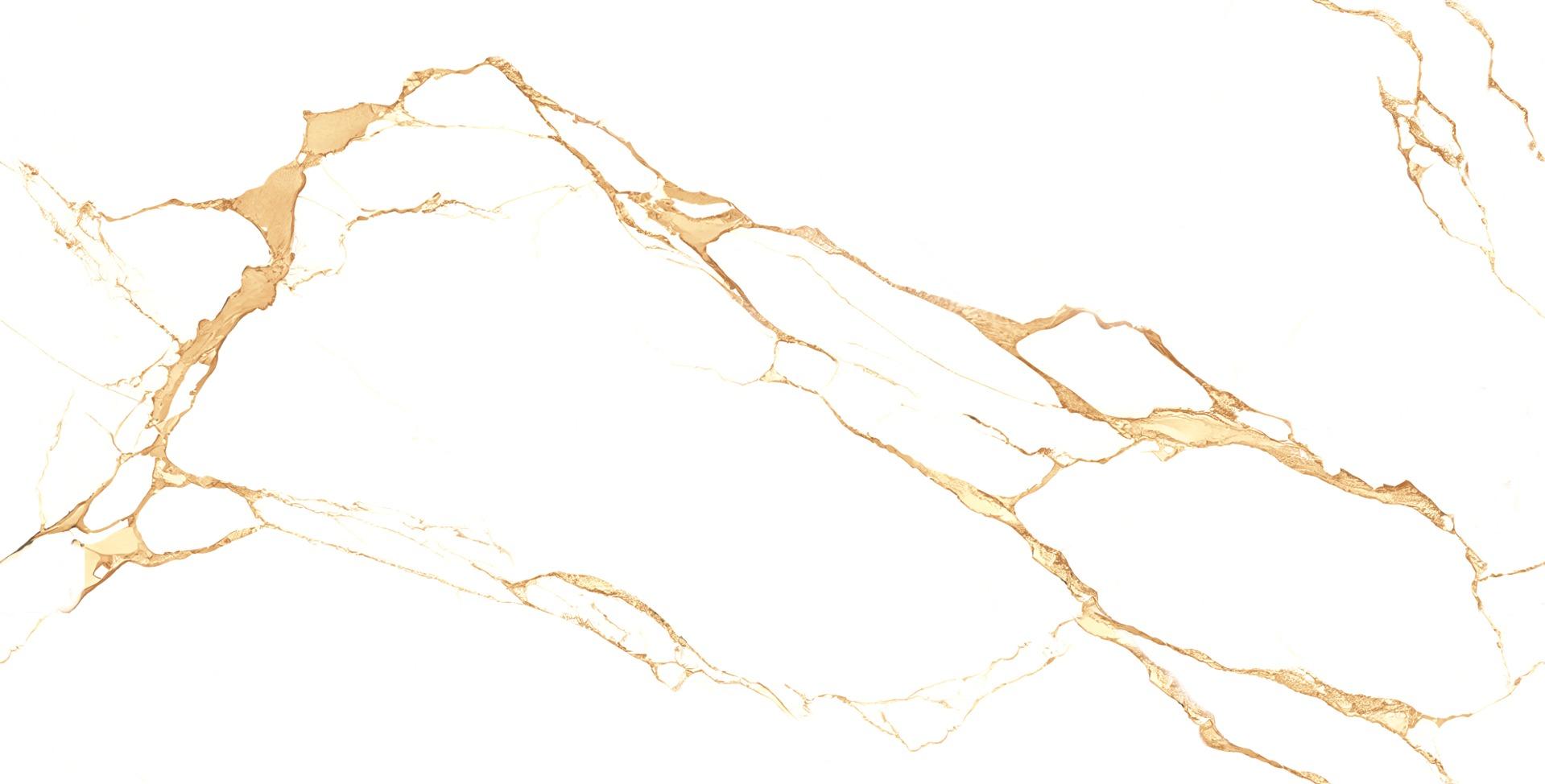 Glossy Finish DR Goldstream Marble Endless Gloss Glazed Vitrified Tiles 600x1200 mm