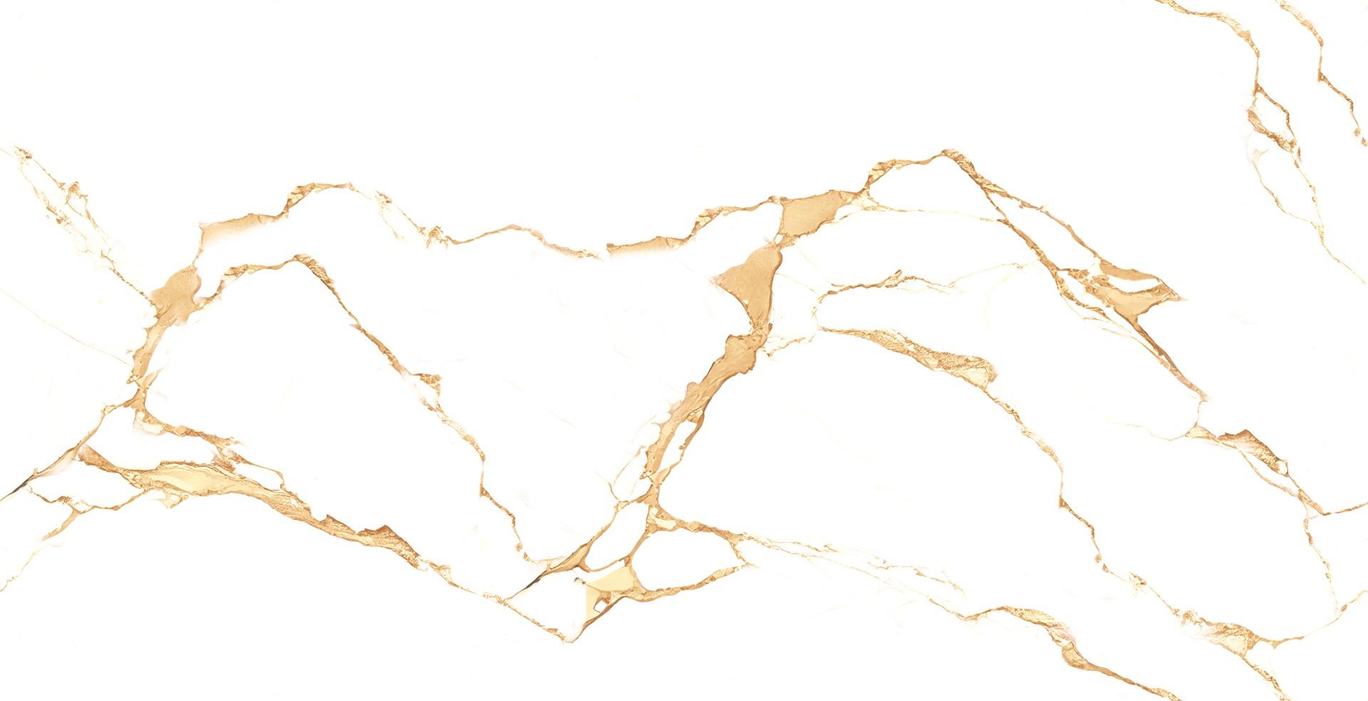 Glossy Finish DR Goldstream Marble Endless Gloss Glazed Vitrified Tiles 600x1200 mm
