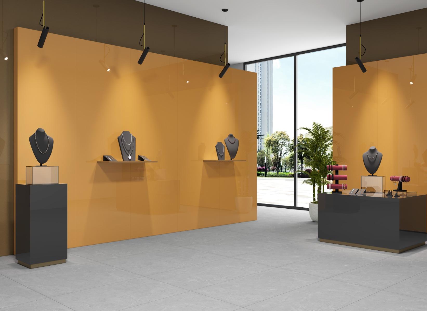 Glossy Finish Granalt Jaisalmer Glossy Full Body Vitrified Tiles Floor Tiles