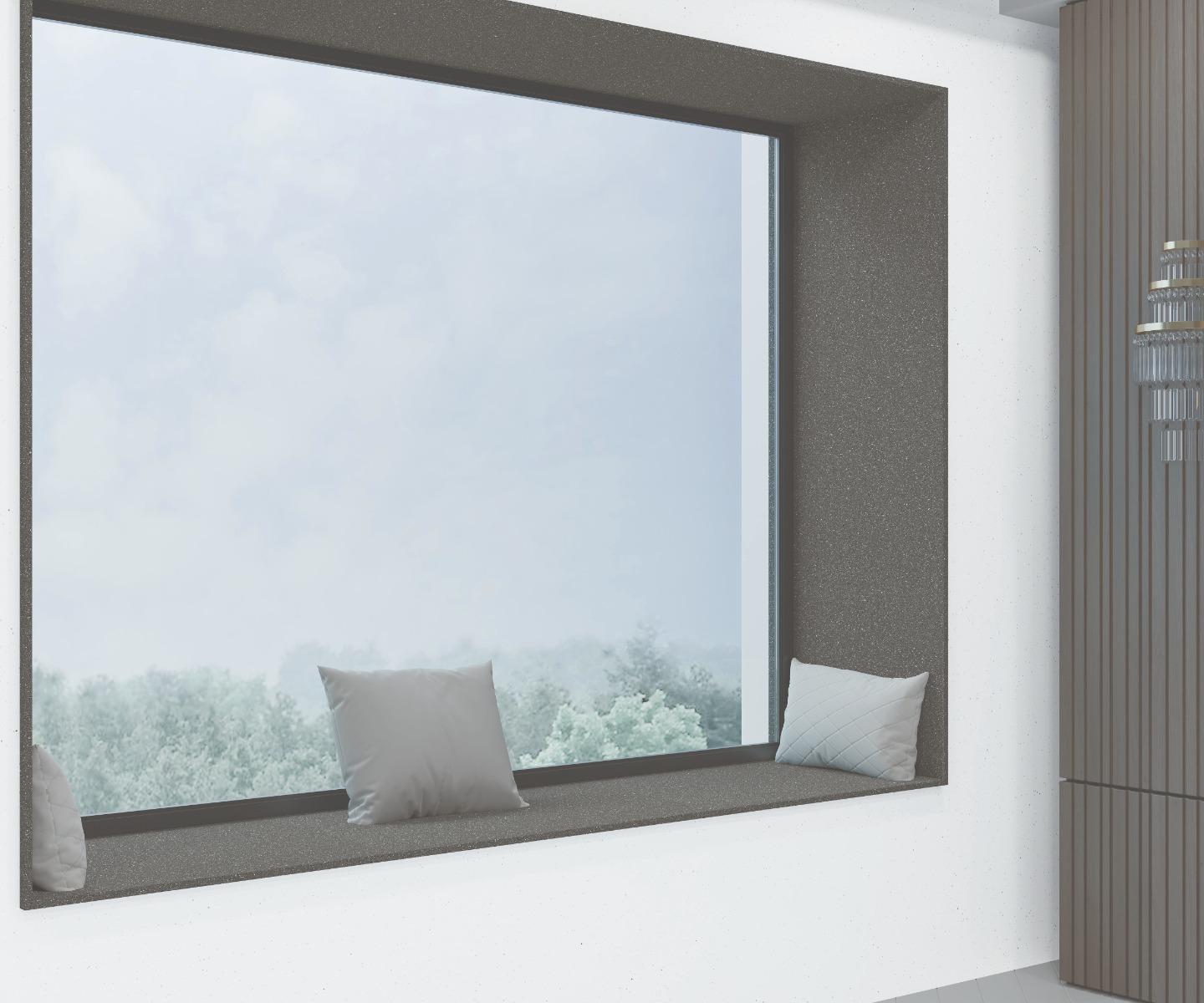 Matte Finish Granalt SNP Glam Charcoal Matt Full Body Vitrified Tiles 800x2400 mm