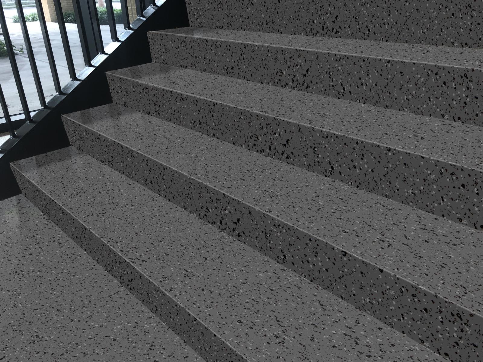 Glossy Finish Granalt SNP Nero Full Body Vitrified Tiles 800x2400 mm