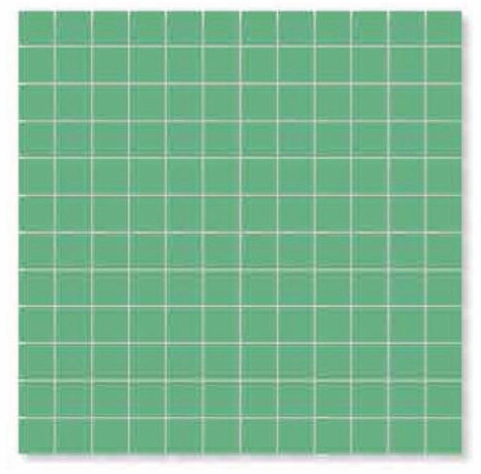 Glossy Finish Green Gloss Mosaic Ceramic tile 300x300 mm