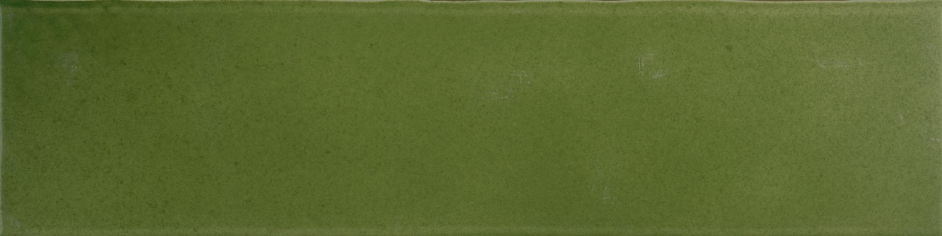 Glossy Finish Green Gloss Fresco Subway Ceramic tile 65x260 mm