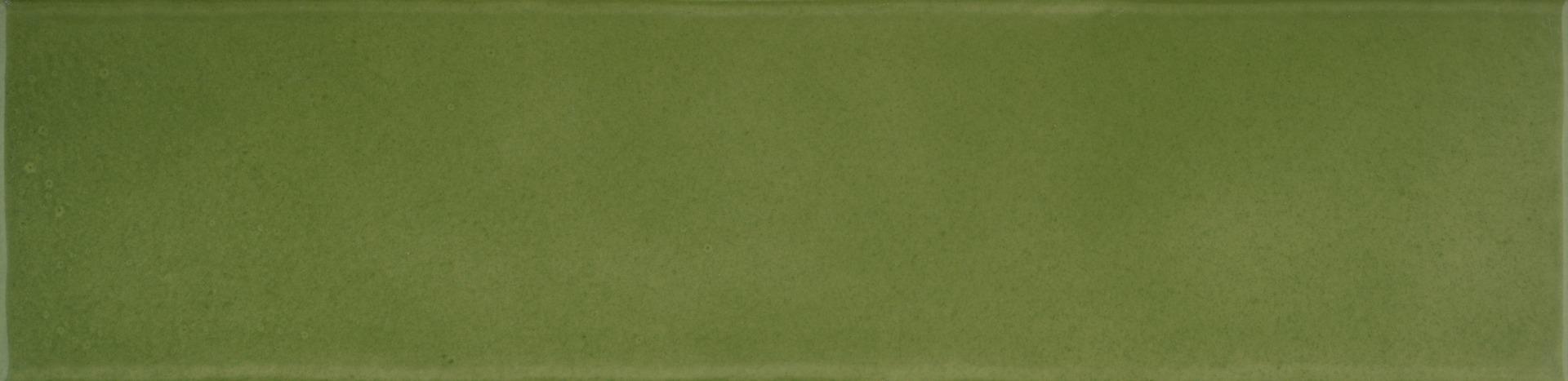 Glossy Finish Green Gloss Fresco Subway Ceramic tile 65x260 mm