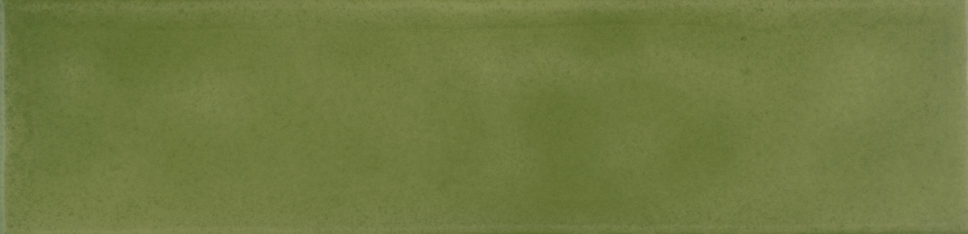 Glossy Finish Green Gloss Fresco Subway Ceramic tile 65x260 mm