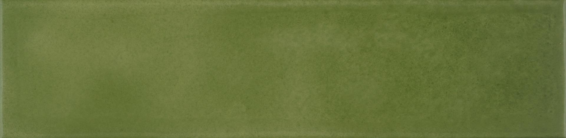 Glossy Finish Green Gloss Fresco Subway Ceramic tile 65x260 mm