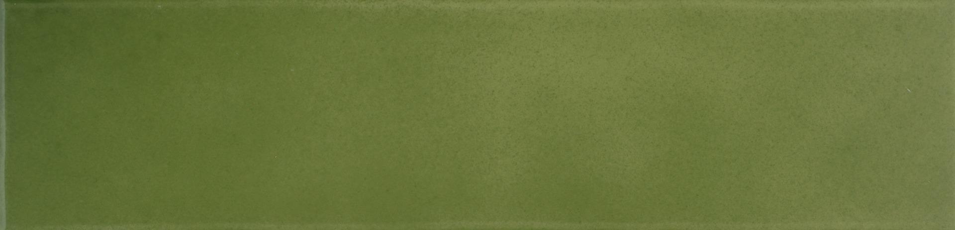 Glossy Finish Green Gloss Fresco Subway Ceramic tile 65x260 mm