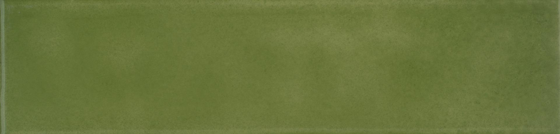 Glossy Finish Green Gloss Fresco Subway Ceramic tile 65x260 mm