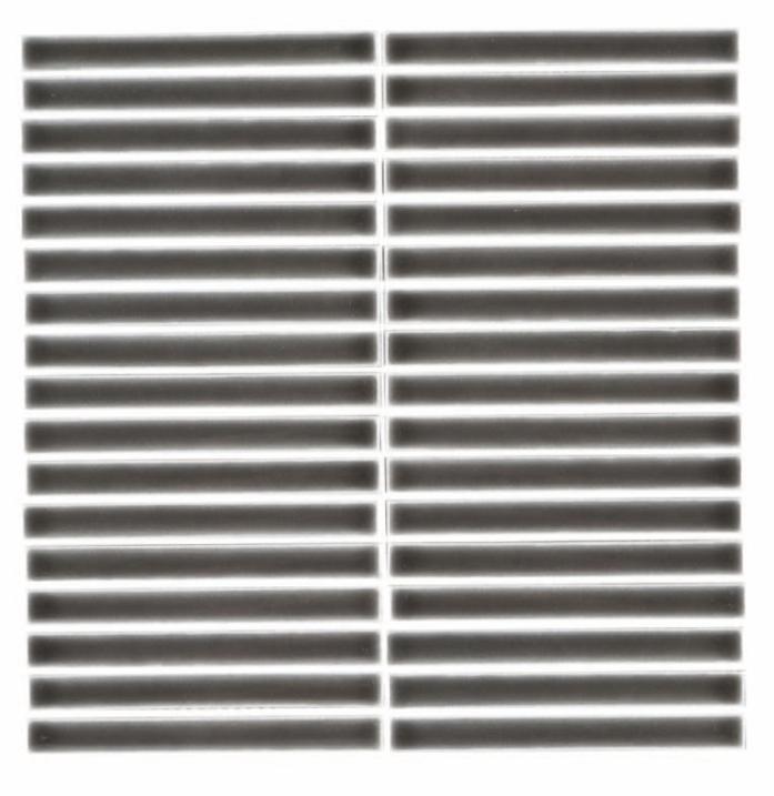 Glossy Finish Grey Gloss 3D KitKat Ceramic tile 298x303 mm