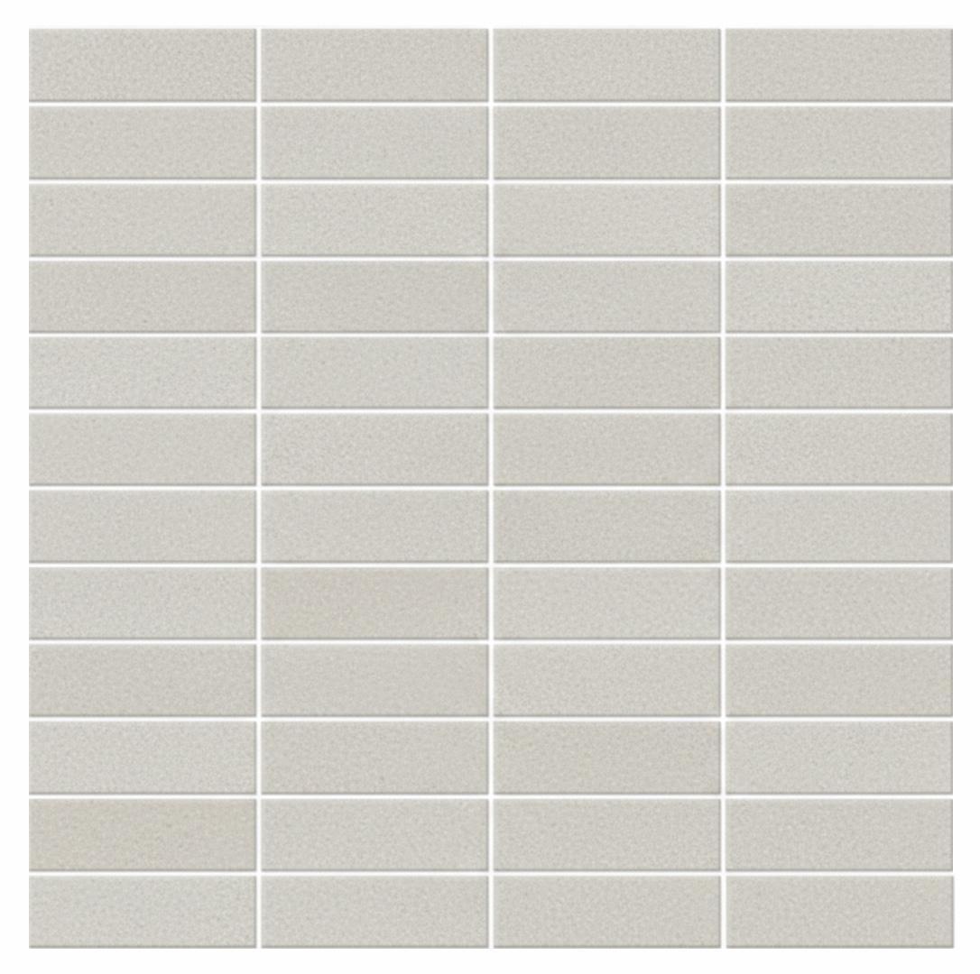 Glossy Finish Grey Gloss 3D Stacked Brick Ceramic tile 298x298 mm