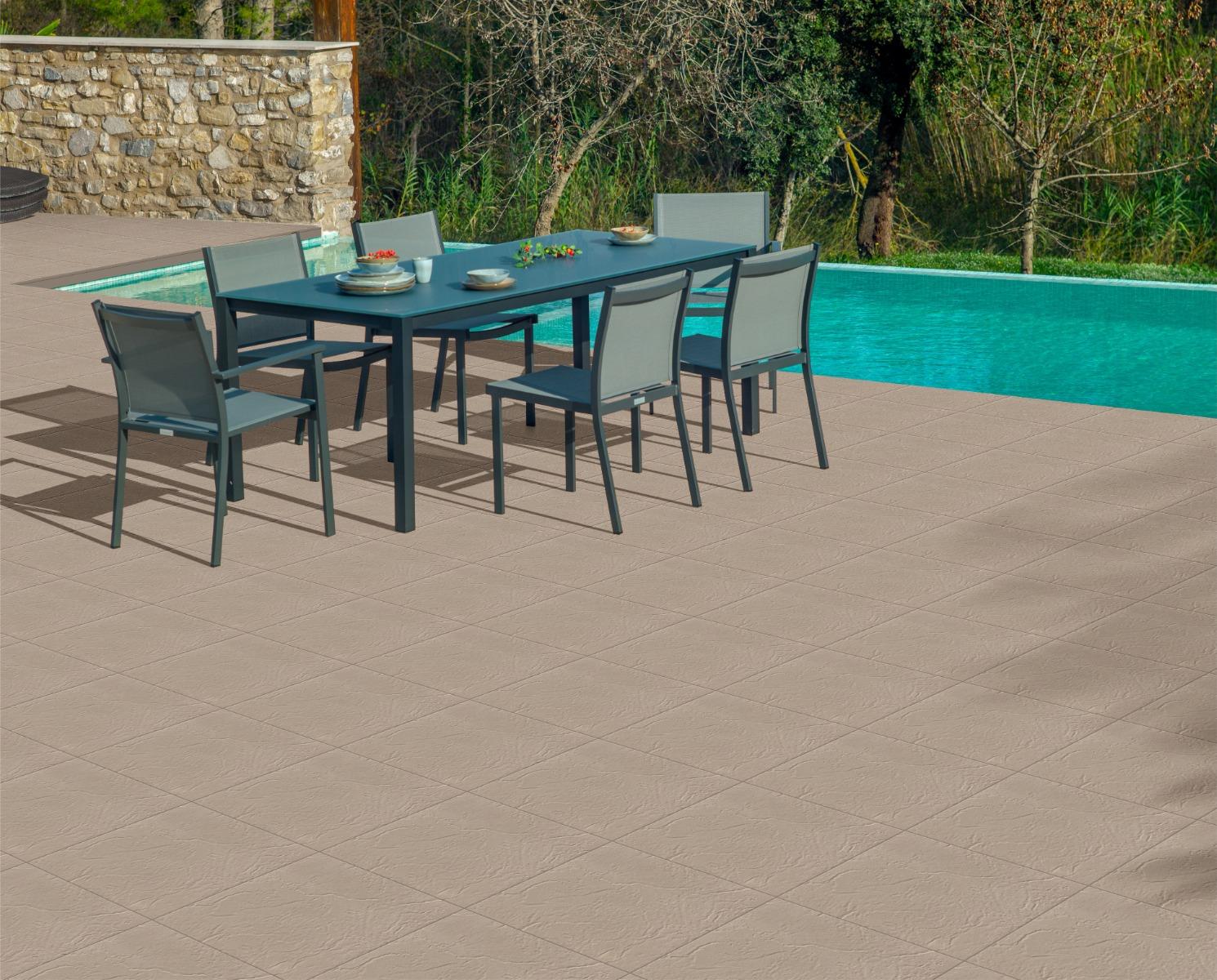 Matte Finish Grey Rustic Vitripark Vitrified tile 300x300 mm