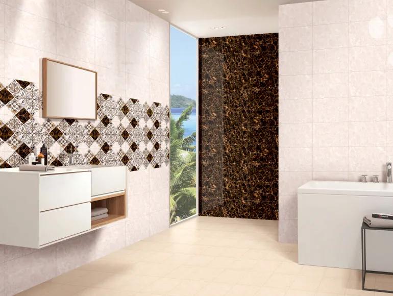 Glossy Finish HHG Vintage8 Diamond HL Ceramic tile 300x450 mm