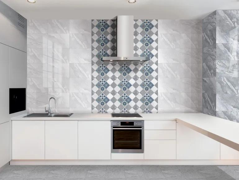 Glossy Finish HHG Atlantic Diamond Art4 HL Ceramic tile 300x450 mm