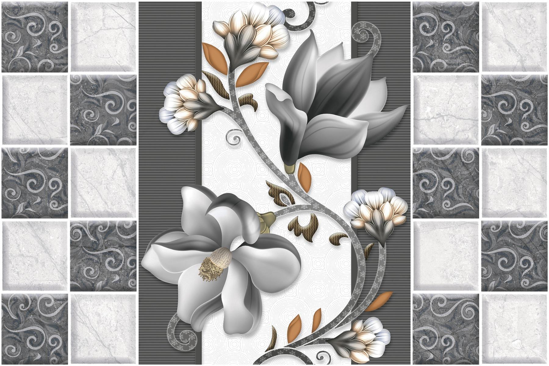 White Tiles for Bathroom Tiles, Living Room Tiles, Kitchen Tiles, Bedroom Tiles, Balcony Tiles
