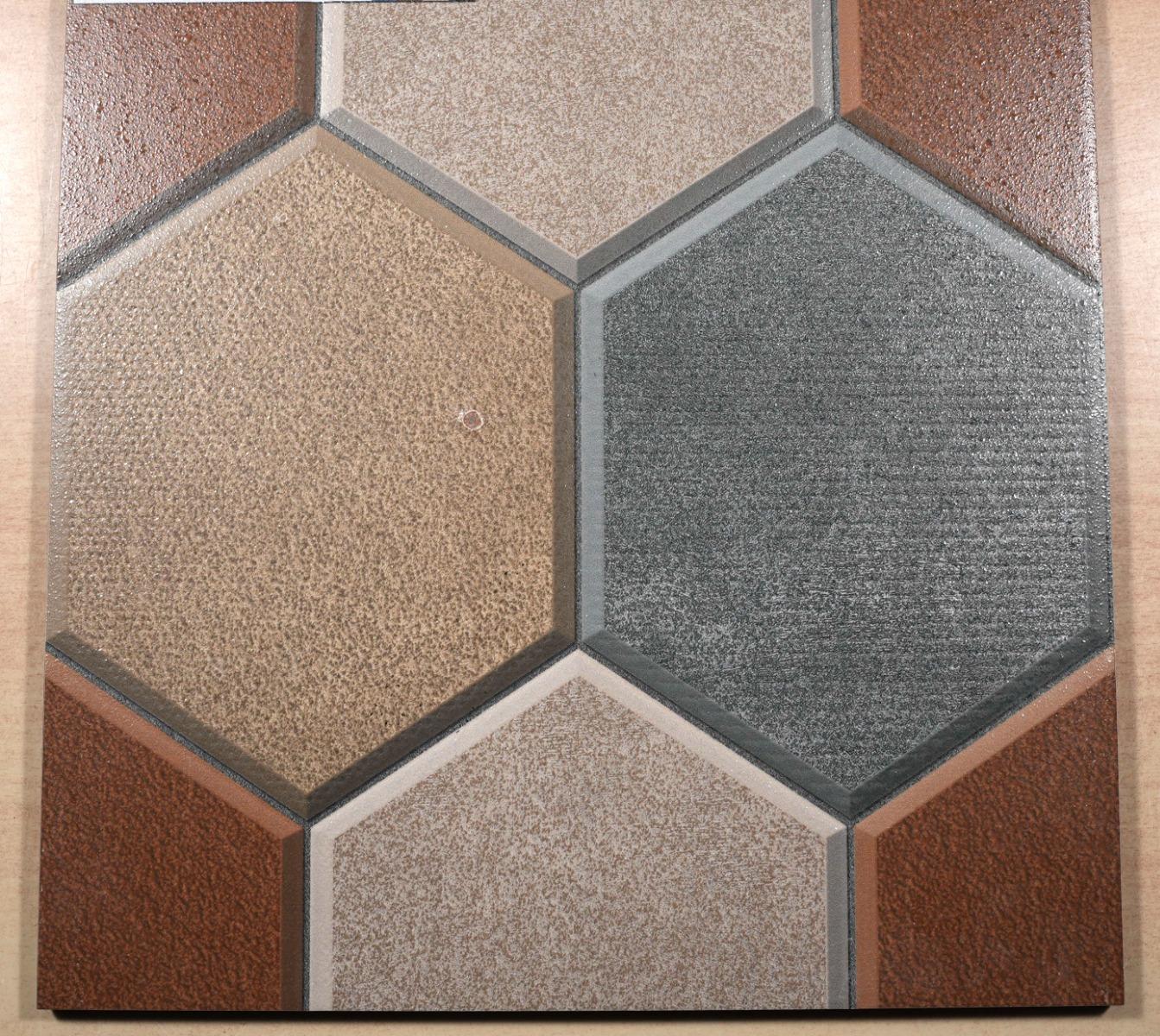 Matte Finish HP Hexa Cotto Digital Paver tile 300x300 mm