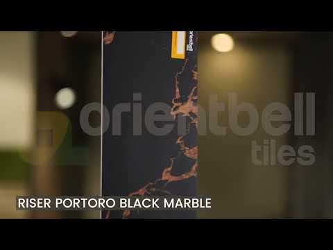 Riser Portoro Black Marble