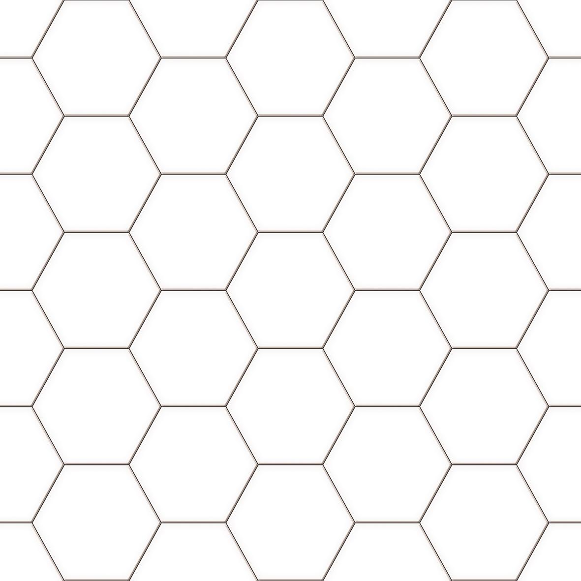 HRP White Hexagon