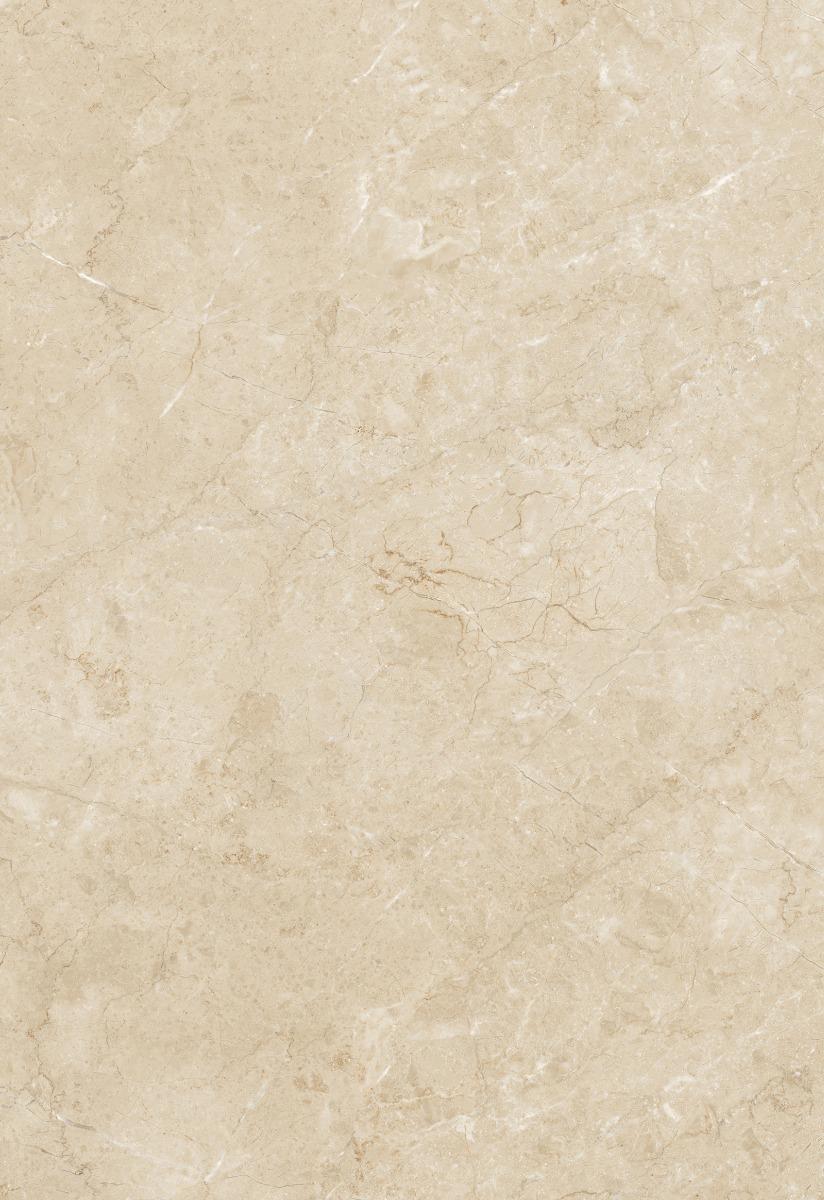 Glossy Finish HVY PGVT Creama Marfil Dark Glazed Vitrified Tiles Floor Tiles