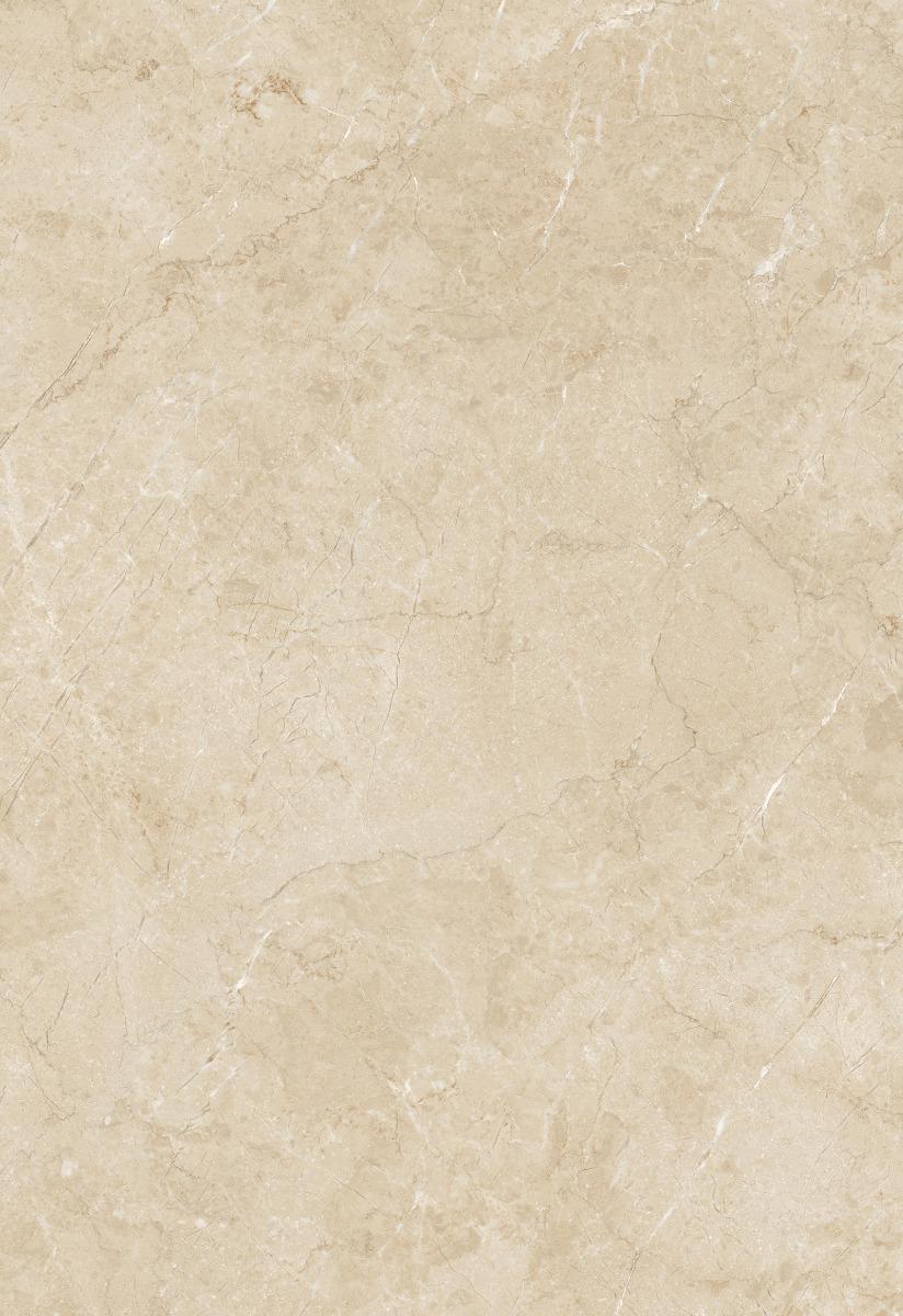 Glossy Finish HVY PGVT Creama Marfil Dark Glazed Vitrified Tiles Floor Tiles