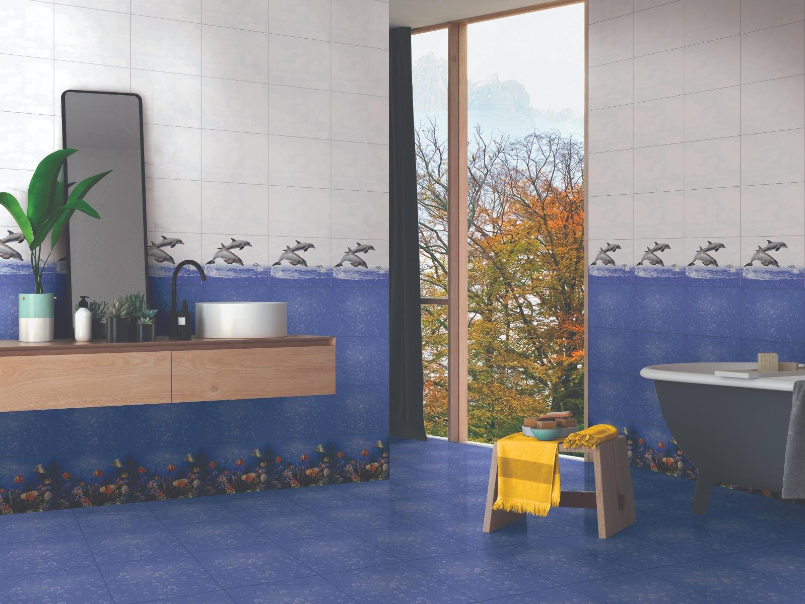 Dolphin Tiles for Bathroom Tiles, Accent Tiles