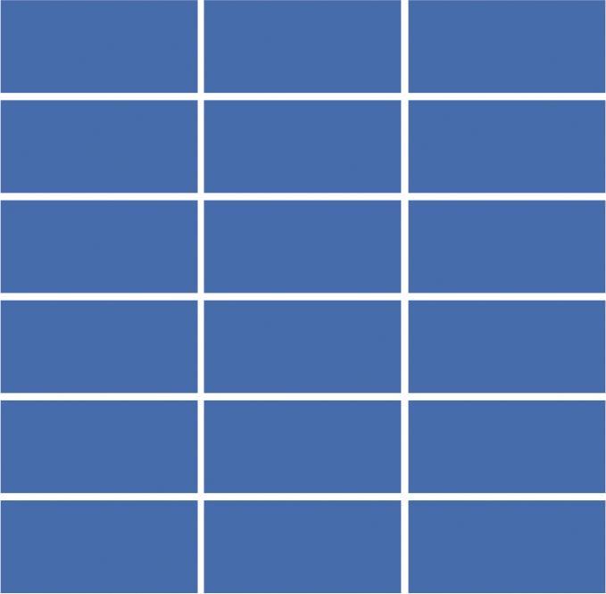 Glossy Finish Indigo Gloss 3by6 Brick Ceramic tile 285x290 mm