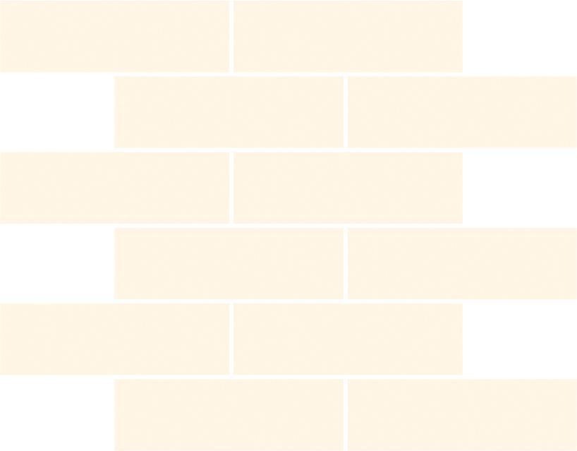 Glossy Finish Ivory Gloss Duo Brick Bone Ceramic tile 285x295 mm