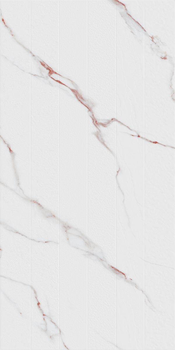 Matte Finish Lava Calacatta Rustic Strip Punch Glazed Vitrified Tiles Floor Tiles