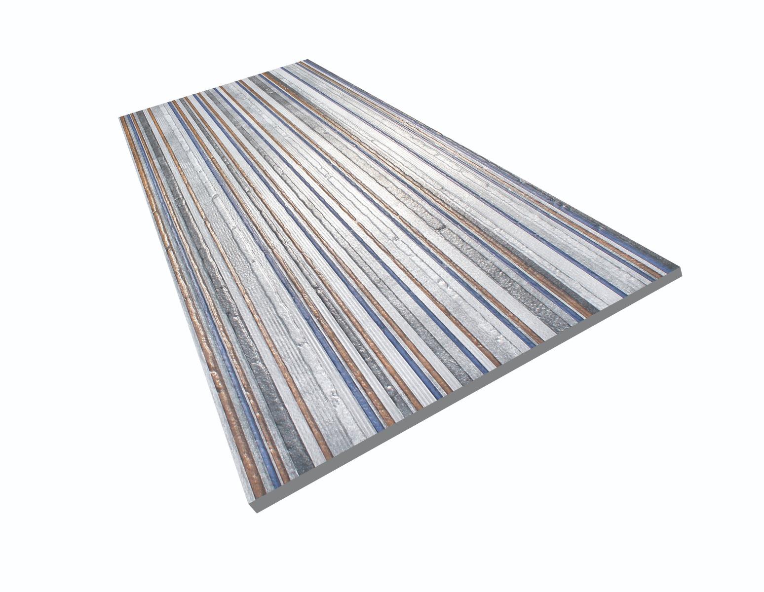 Matte Finish Linea Decor Sandy Smoke Multi Glazed Vitrified Tiles 600x1200 mm