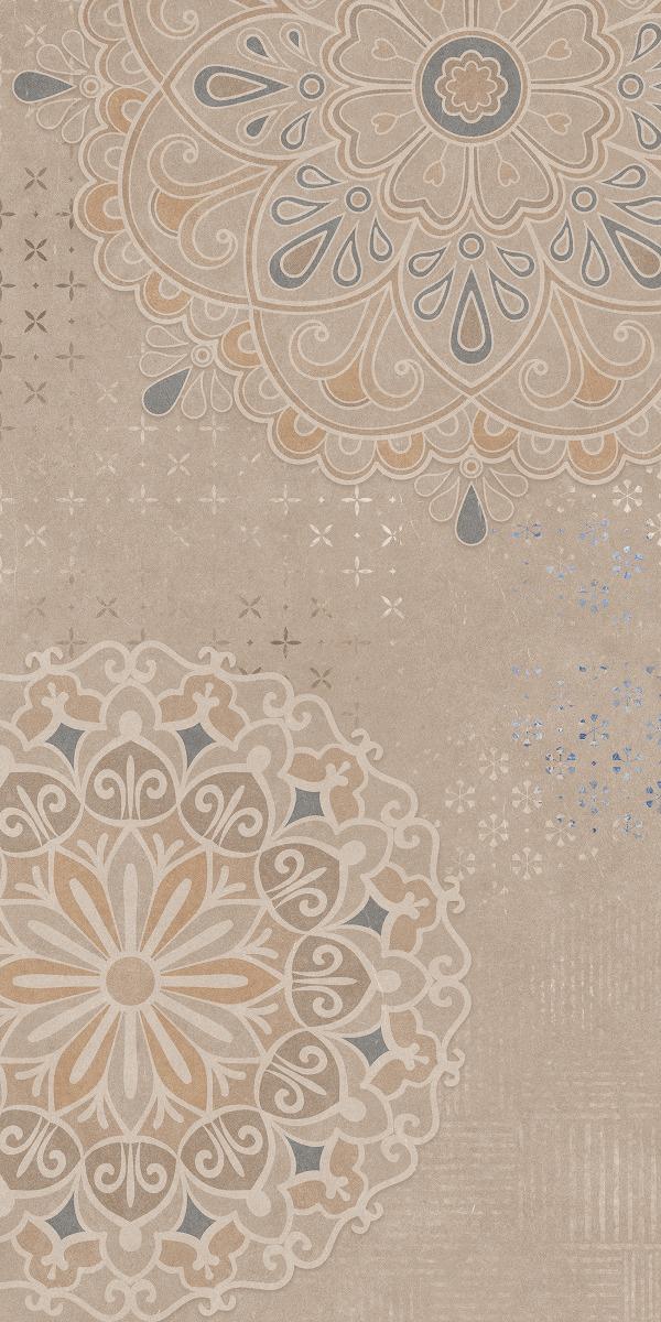 Carving Matte Mandala Art Sandy Wallpaper Highlighter tile 600x1200 mm