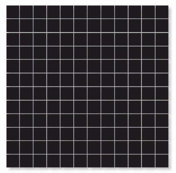 Matte Finish Matte Black Mosaic Ceramic tile 300x300 mm